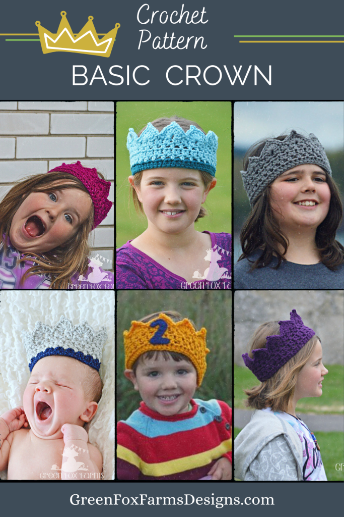 Basic Crown Crochet Pattern Best Seller