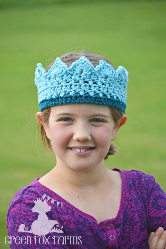 Basic Crochet Crown Pattern Release • Green Fox Farms Designs