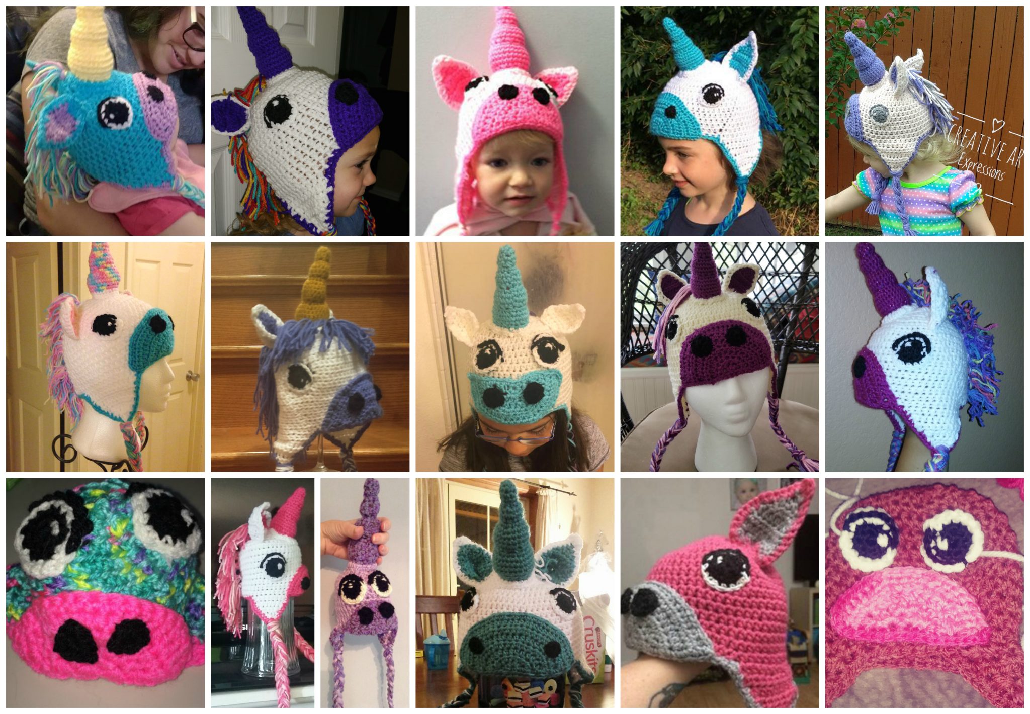 Crochet Unicorn Hat Pattern Release Sale! • Green Fox Farms Designs