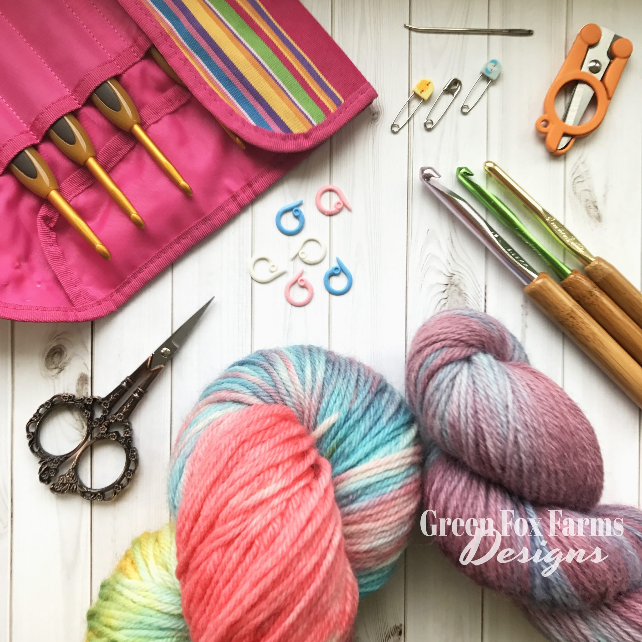 10 Essential Crochet Tools - Weekend Crochet • Green Fox Farms Designs