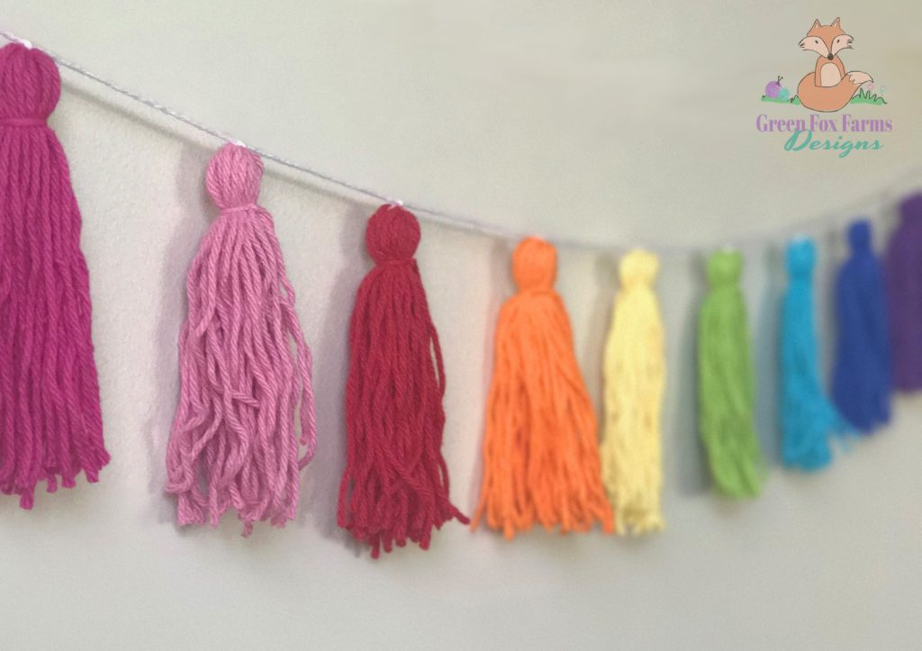 Tassel Bunting Tutorial Weekend Crochet • Green Fox Farms Designs