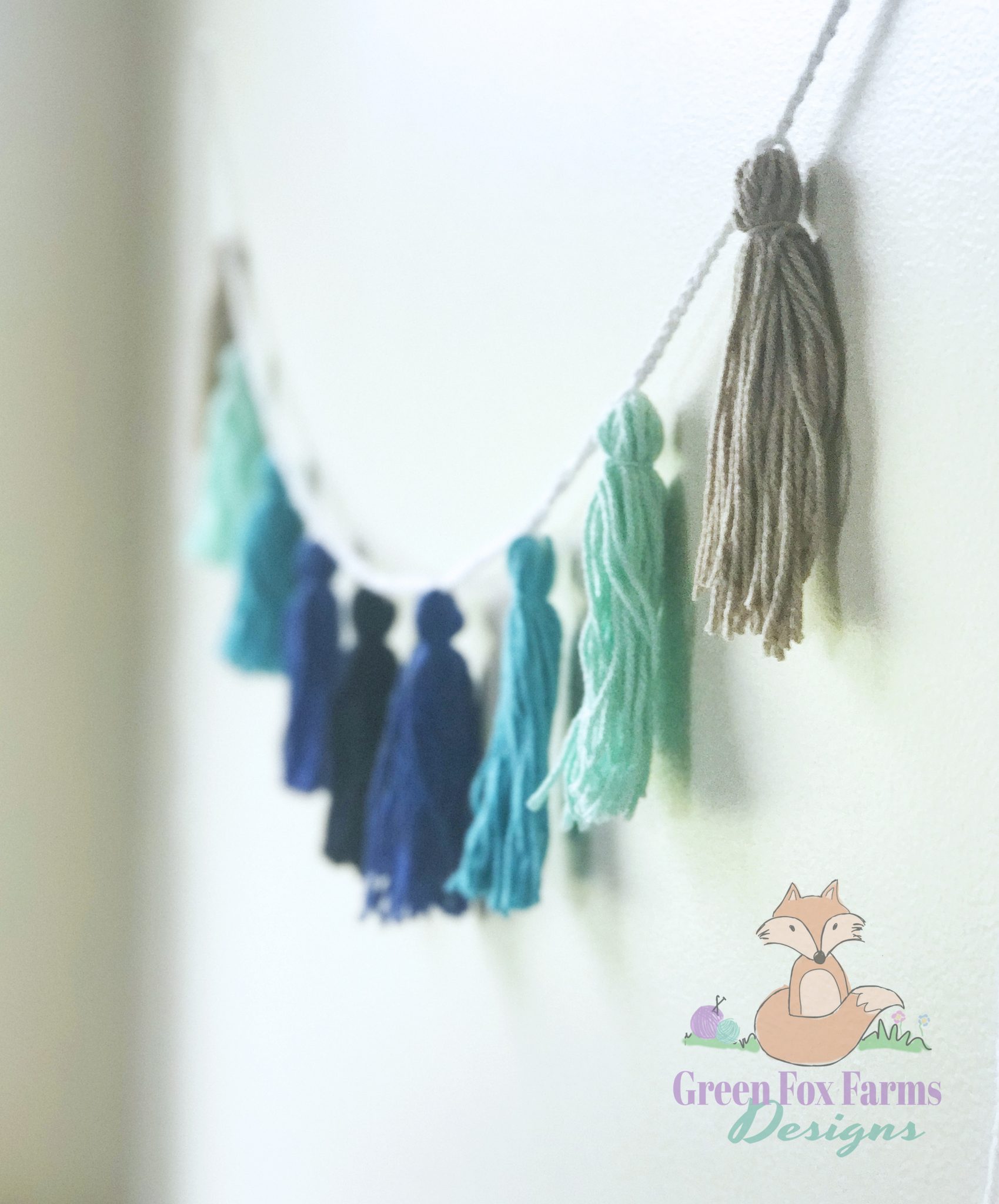 Tassel Bunting Tutorial Weekend Crochet • Green Fox Farms Designs