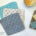 April Showers Dish Cloths - Free Crochet Pattern - April Showers Cloud Cloth - Free Crochet Wash Cloths Pattern - April Showers Sun Cloth - Handmade Home Crochet - www.greenfoxfarmsdesigns.com