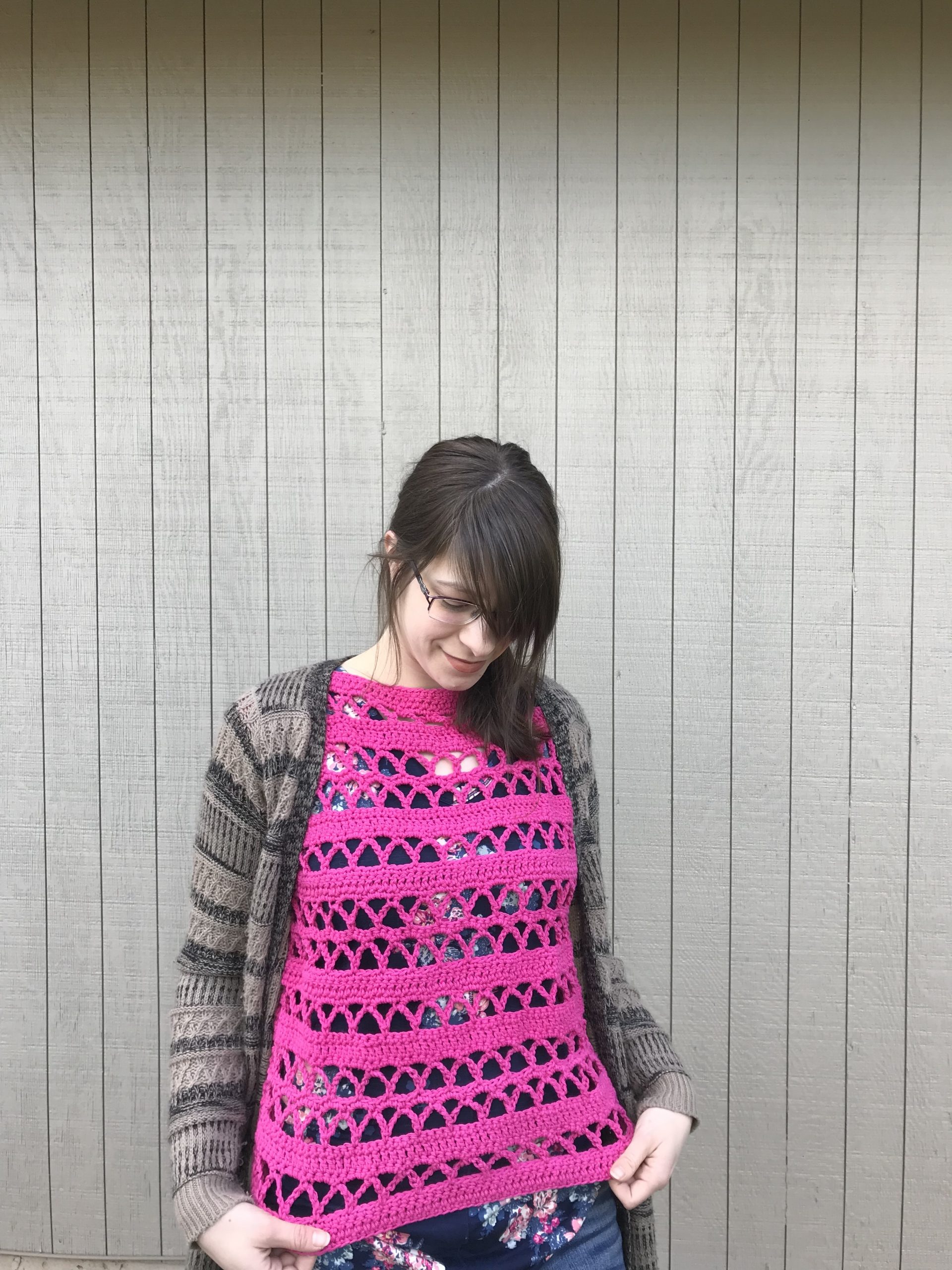 crochet Sweet Darlene Tee scaled