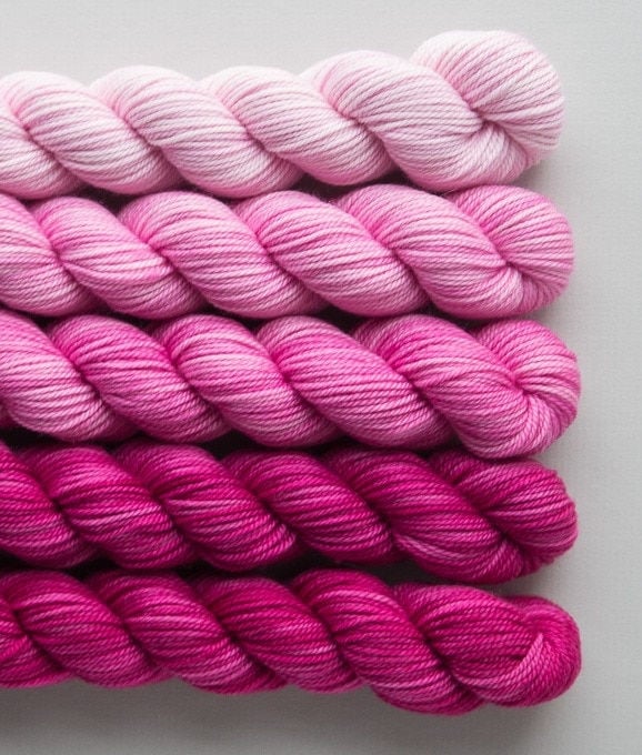 crochet Sweet Georgia Mini Skein Set