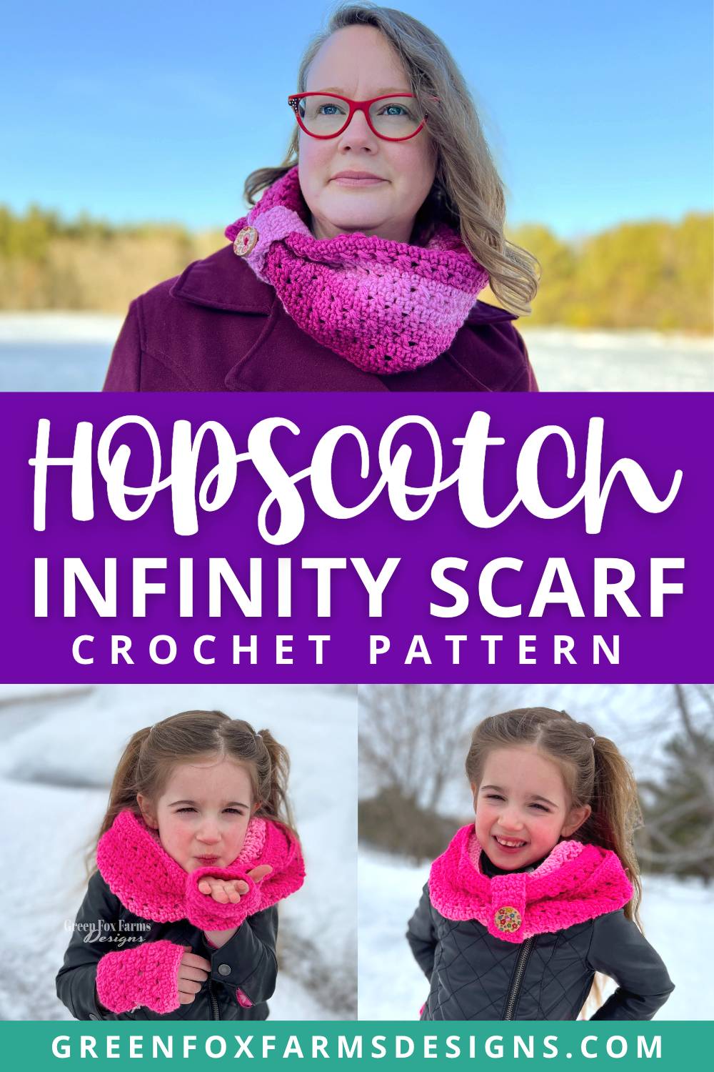 Free Loretta Infinity Scarf crochet pattern by