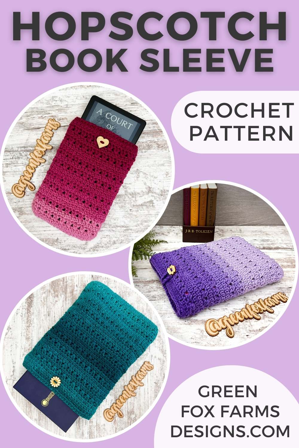 Easy Peasy Crochet Book Cover 