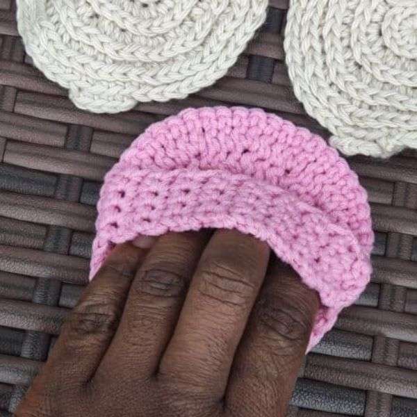 Reusable Face Scrubbies pattern by Fosbas Designs