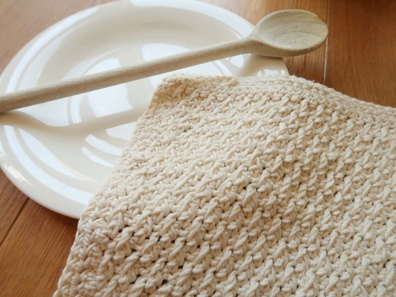 Alpine Dishcloth by Knitting with Chopsticks