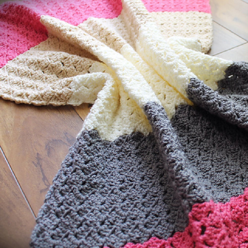 Dallas Blanket Square by Two Brothers Blankets