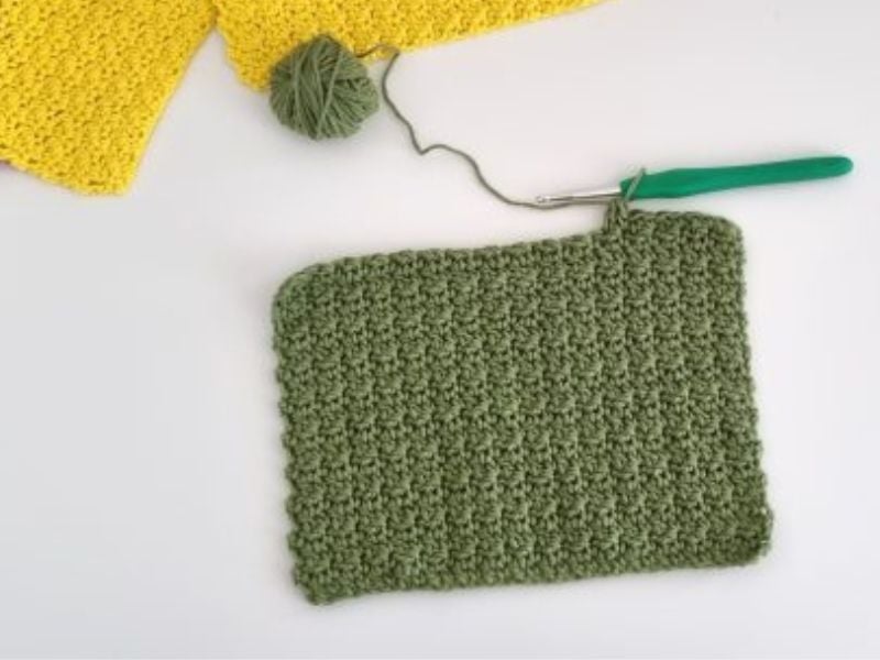 Easy Crochet Washcloth by My Crochet Space