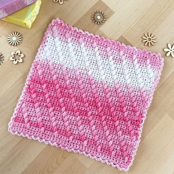 Morning Glow Washcloth by My Crochet Space