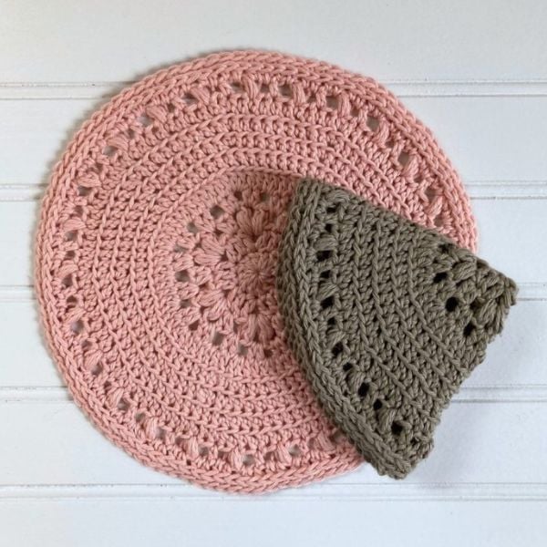 Round Washcloth Pattern by Simply Hooked by Janet
