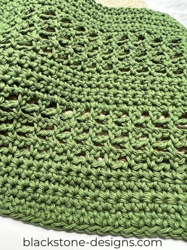 Single Crochet Dishcloth for Beginners by Blackstone Designs