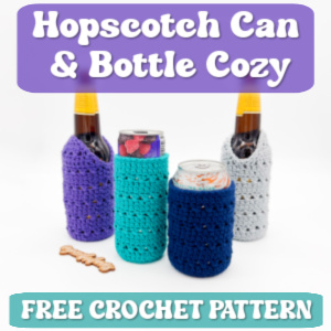 Cup of Love Coffee Cozy Free Crochet pattern