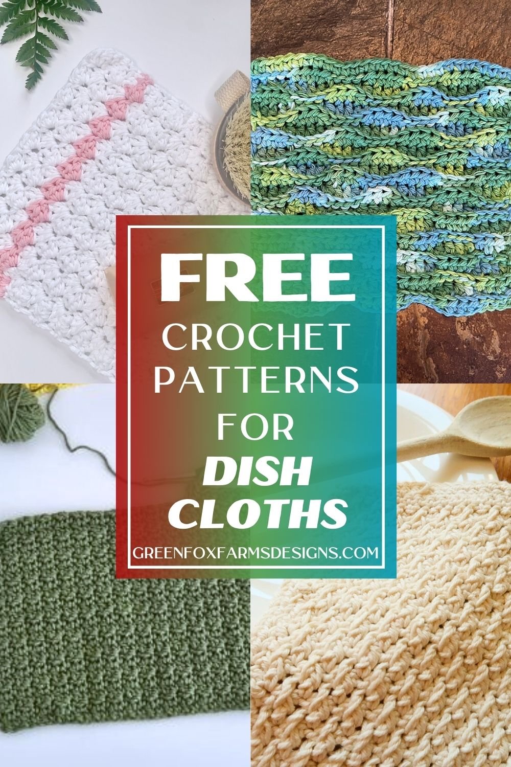Ultimate free crochet wash cloth and dish cloth patterns round up Ultimate free crochet wash cloth and dish cloth patterns round up