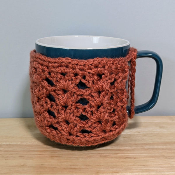 crochet elixir crochet cup cozy pattern test linda W