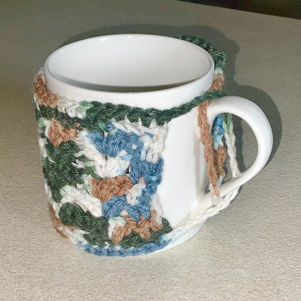 crochet elixir crochet cup cozy pattern test morrisa