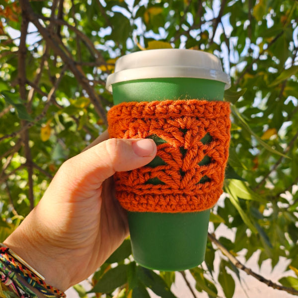 crochet elixir crochet cup cozy pattern test skye