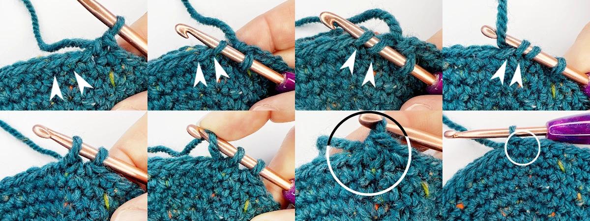 crochet invisible decrease tute blog