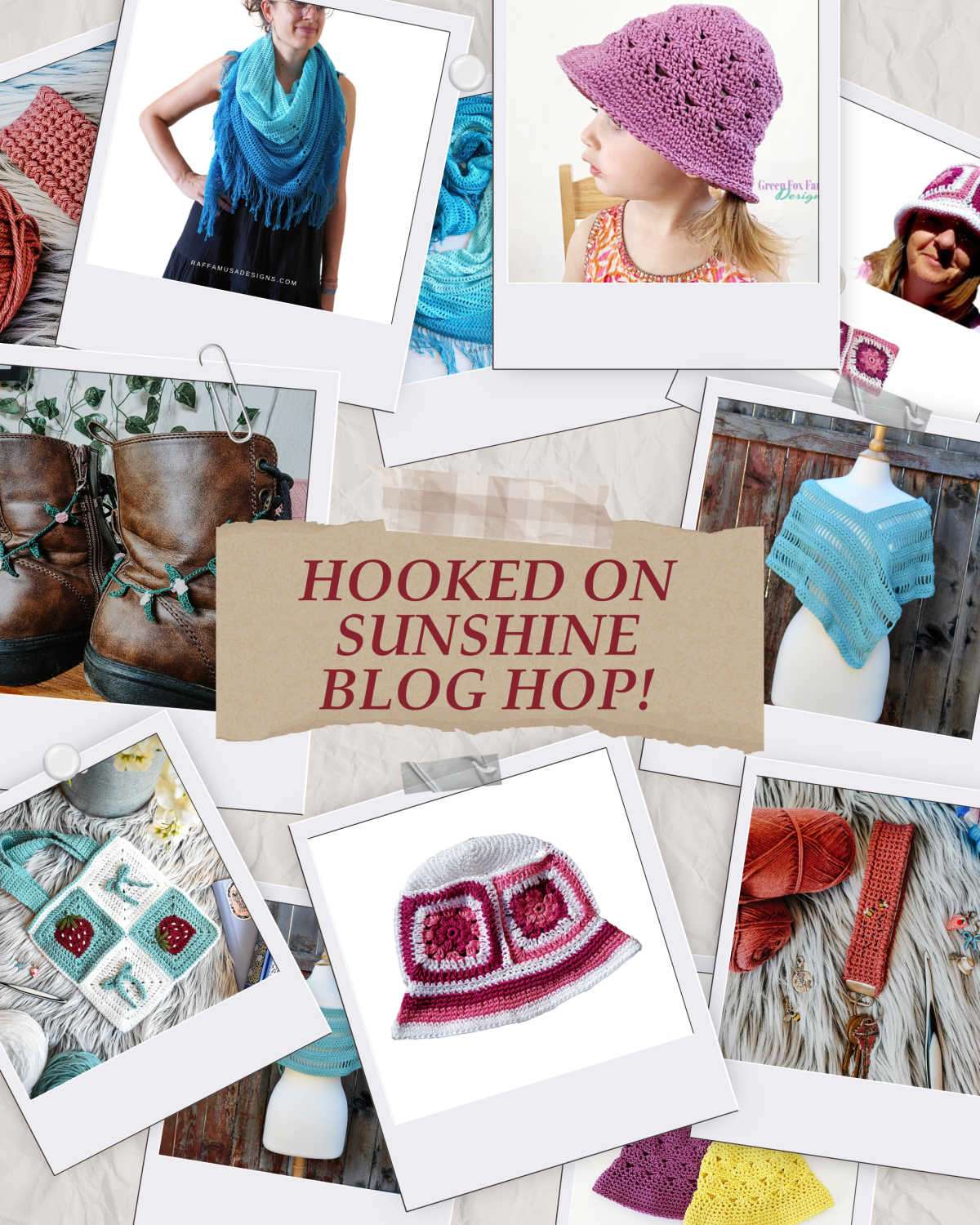 crochet Hooked on Sunshine Blog Hop