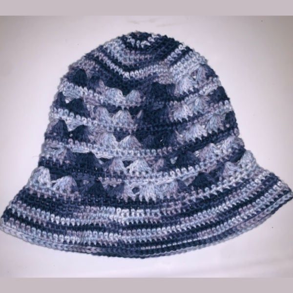 crochet ss sunhat Keisha child