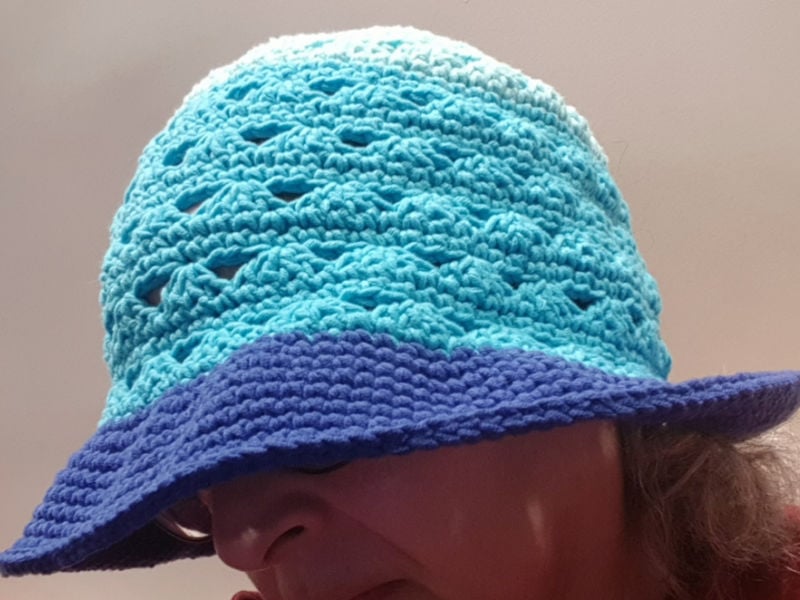 crochet ss sunhat Sigal adult