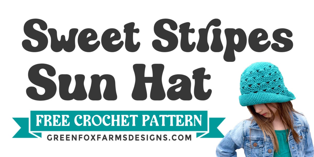 crochet sweet stripes sunhat pattern blog graphic copy