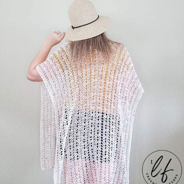 Free Crochet Ruana Pattern by The Loophole Fox