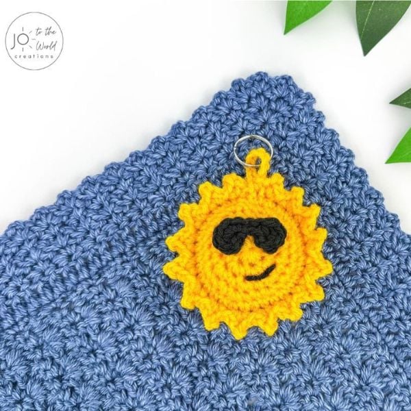 Sun Keychain by Jo to the World