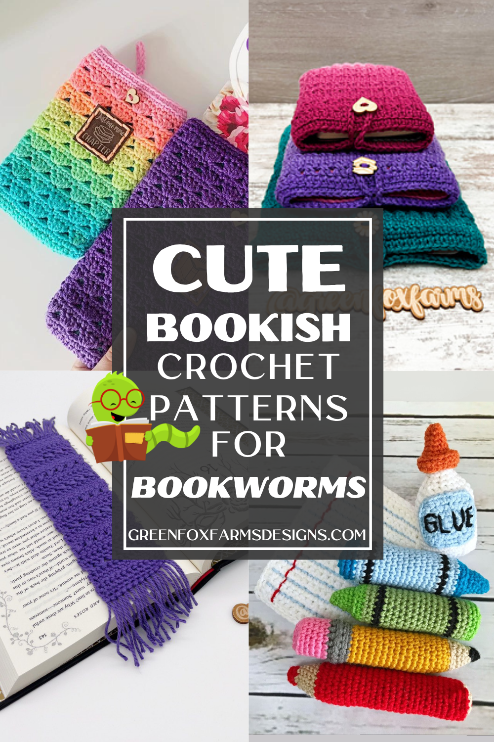 Crochet Gifts for Book Lovers Bookworms GFFD Crochet Gifts for Book Lovers Bookworms GFFD