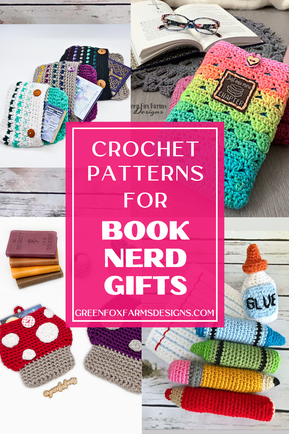 Crochet Gifts for Book Lovers Cute Book Covers GFFD Crochet Gifts for Book Lovers Cute Book Covers GFFD