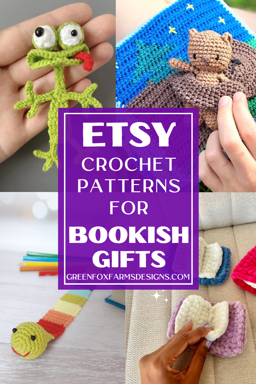 Etsy Crochet Gifts for Book Lovers Crochet Patterns GFFD Etsy Crochet Gifts for Book Lovers Crochet Patterns GFFD