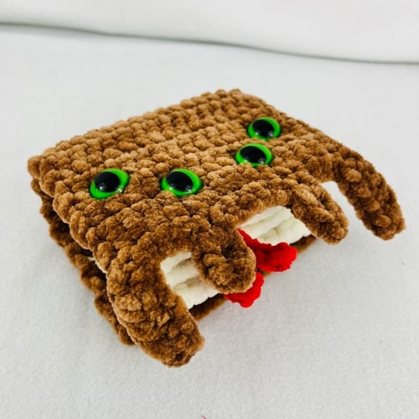 Monster Mimic Book Crochet Pattern etsy