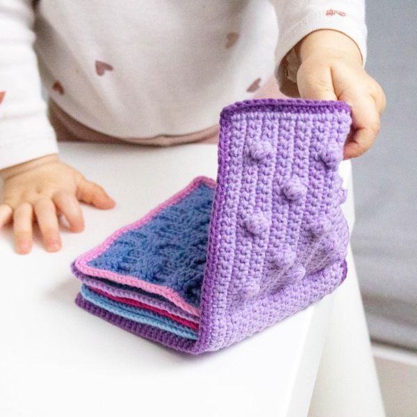 Montessori Sensory Book Crochet Pattern etsy