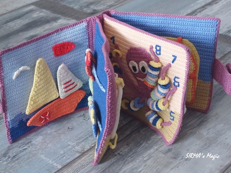 Free Crochet Bookmark Pattern Turin by Sandra Stitches