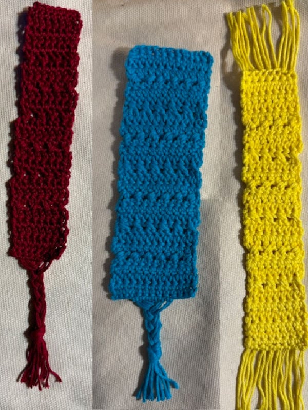 crochet w hops bookmark test anna