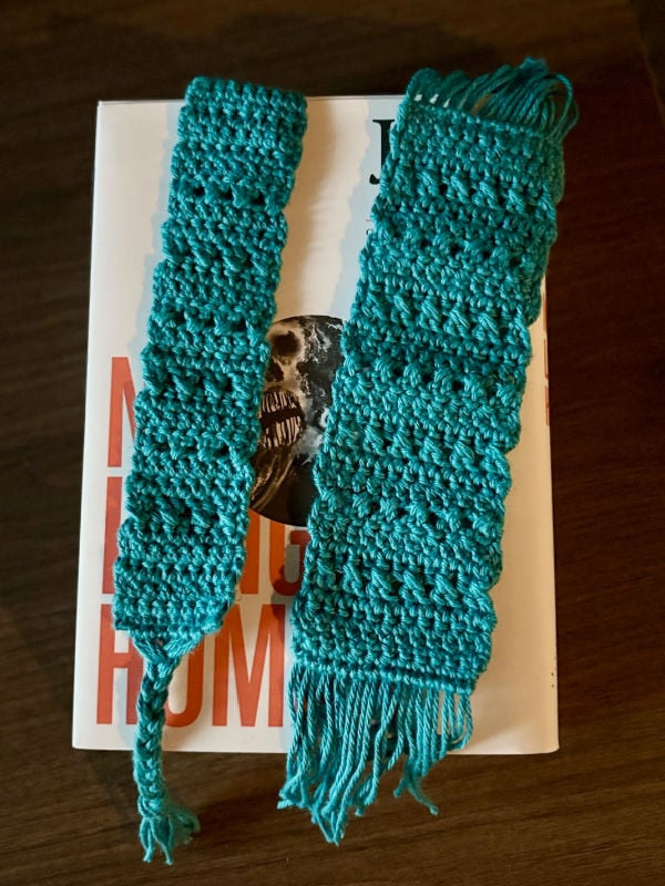 crochet w hops bookmark test nat