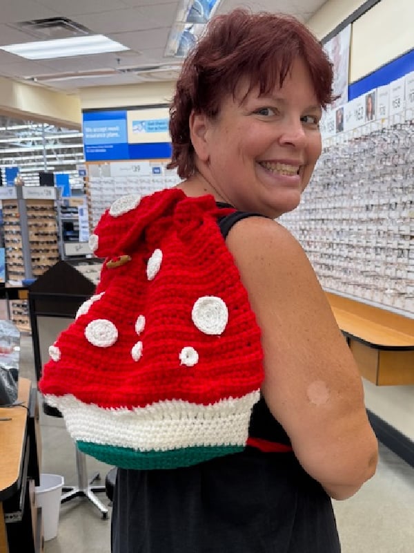 crochet 1mush backpack test anna