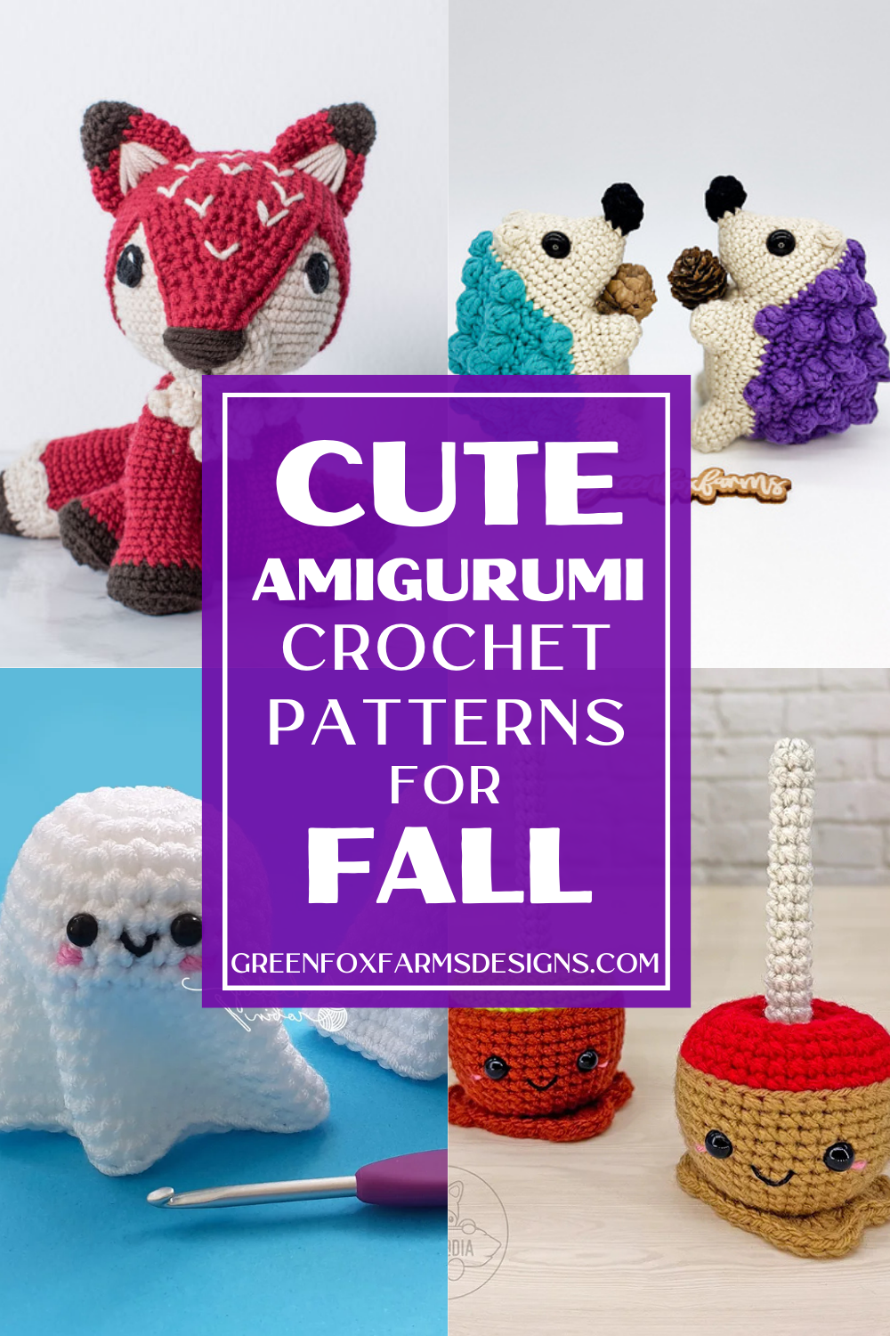 Cute Amigurumi fall crochet projects for October Halloween Thanksgiving Cute Amigurumi fall crochet projects for October Halloween Thanksgiving