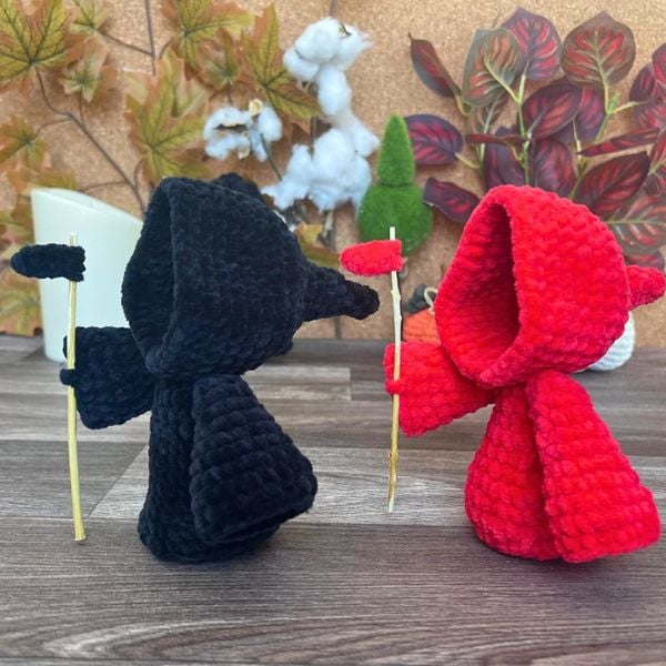 Grim Reaper Plushie Crochet Pattern etsy
