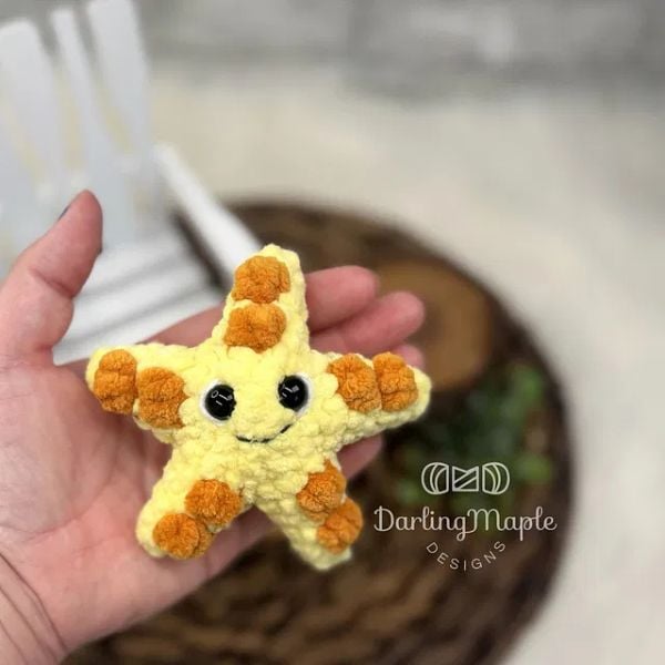 Jelly Bean Starfish Pattern by Darling Maple Designs