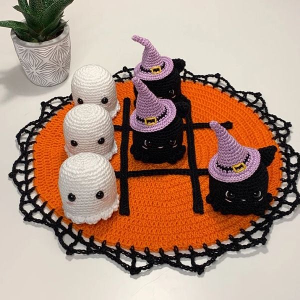 Tic Tac Toe Game Crochet Pattern etsy