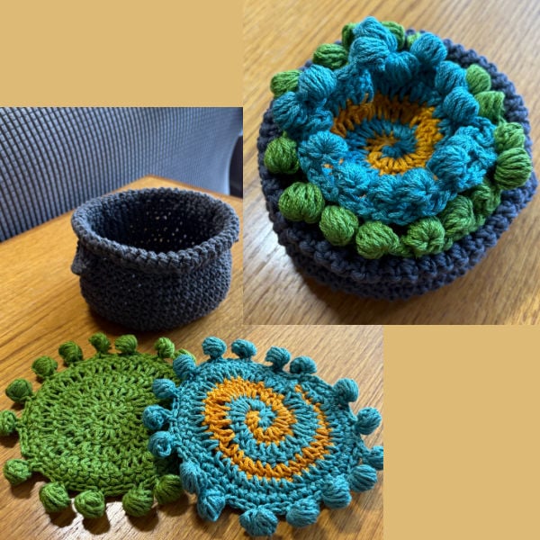 1 cauldron coaster test nancy crochet 1 cauldron coaster test nancy