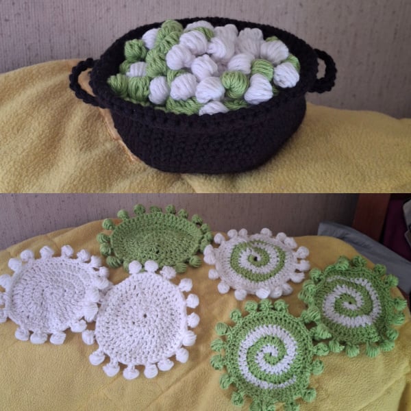 1 cauldron coaster test robin crochet 1 cauldron coaster test robin