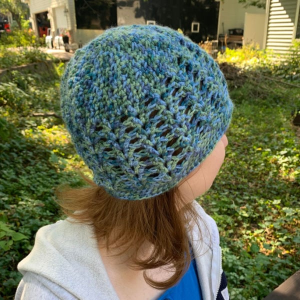 crochet 1 elixir hat test Lisa