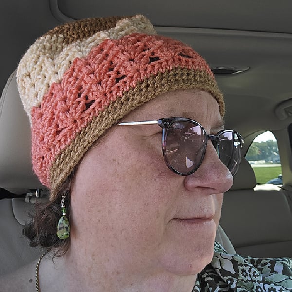 crochet 1 elixir hat test Michelle