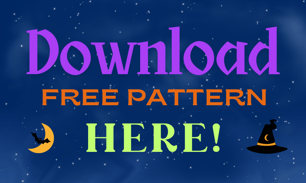 crochet BWH Download Pattern Button