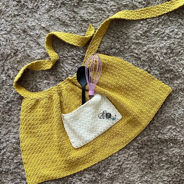 Crochet Simple and Easy Waist Apron ~ Free Pattern Znooi Crochet Crochet Simple and Easy Waist Apron ~ Free Pattern Znooi Crochet