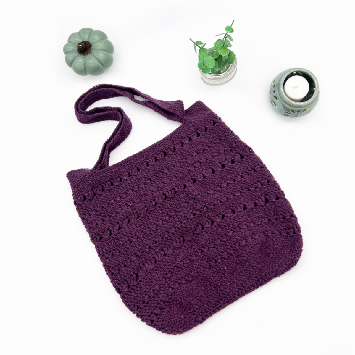 crochet Hopscotch Easy Market Tote Bag Crochet Along Week 2